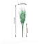 4 Bushes 14" Green White Artificial Lavender Flower Plant Stems Greenery
