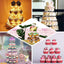 14" Round Clear Acrylic Cake and Cupcake Display Stand Plates, DIY - Linen Luxes