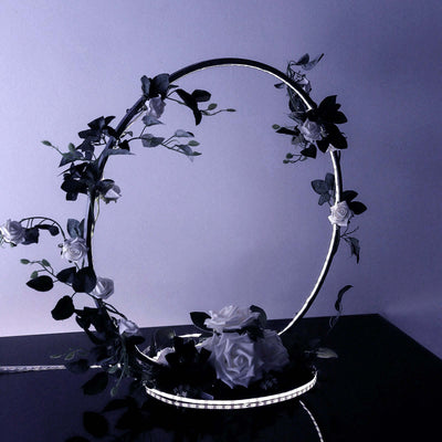 16ft Super Bright Cool White 300 LED Flexible Strip Lights With Adhesive - Linen Luxes