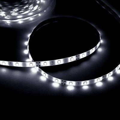 16ft Super Bright Cool White 300 LED Flexible Strip Lights With Adhesive - Linen Luxes