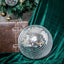 2 Pack 10" Silver Foam Disco Mirror Ball With Hanging Swivel Ring, Holiday Party Decor - Linen Luxes