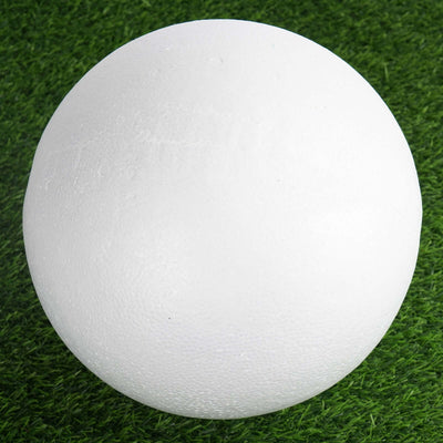 2 Pack 10â€ White StyroFoam Foam Balls For Arts, Crafts and DIY - Linen Luxes