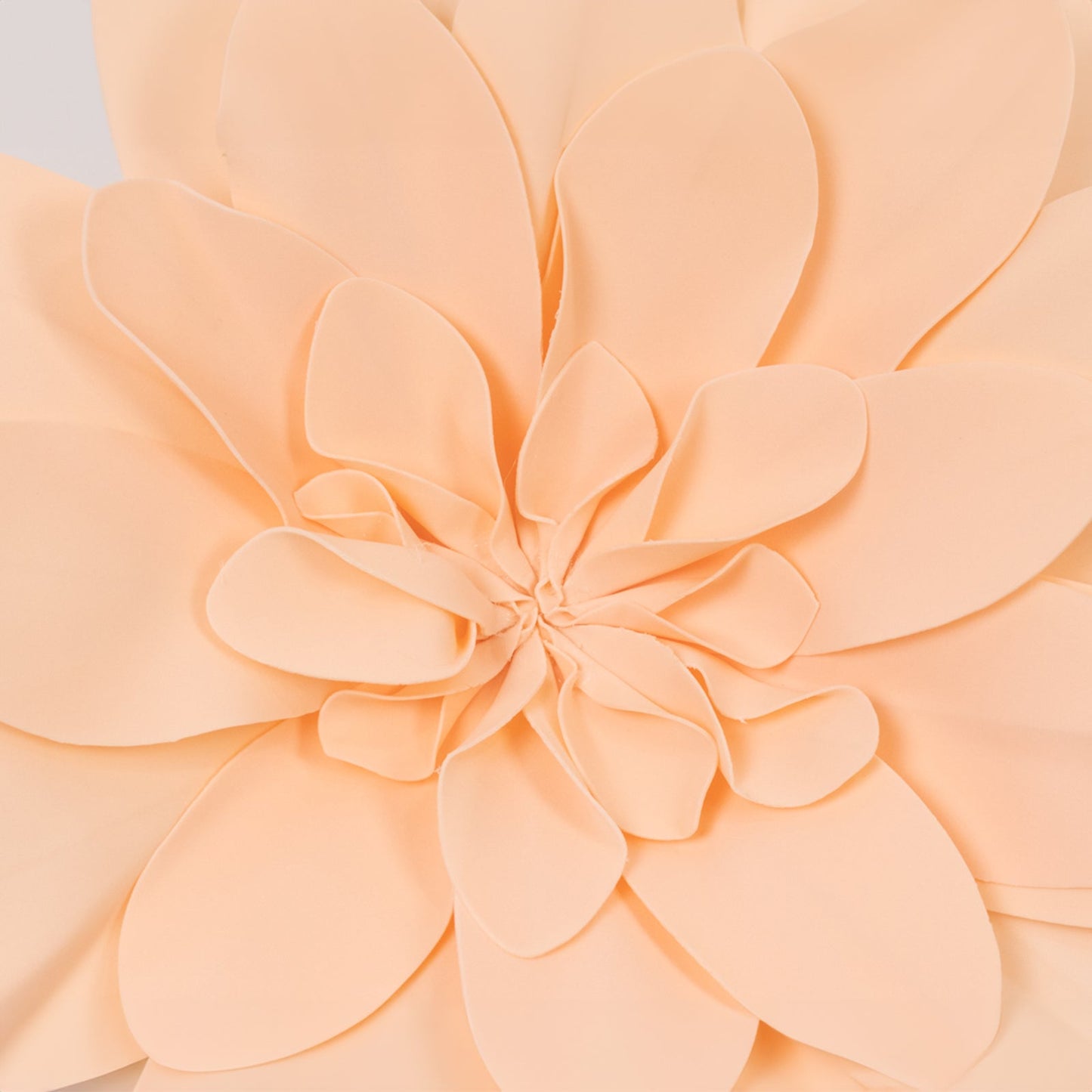 2 Pack 24" Blush Real - Like Soft Foam Craft Daisy Flower Heads - Linen Luxes