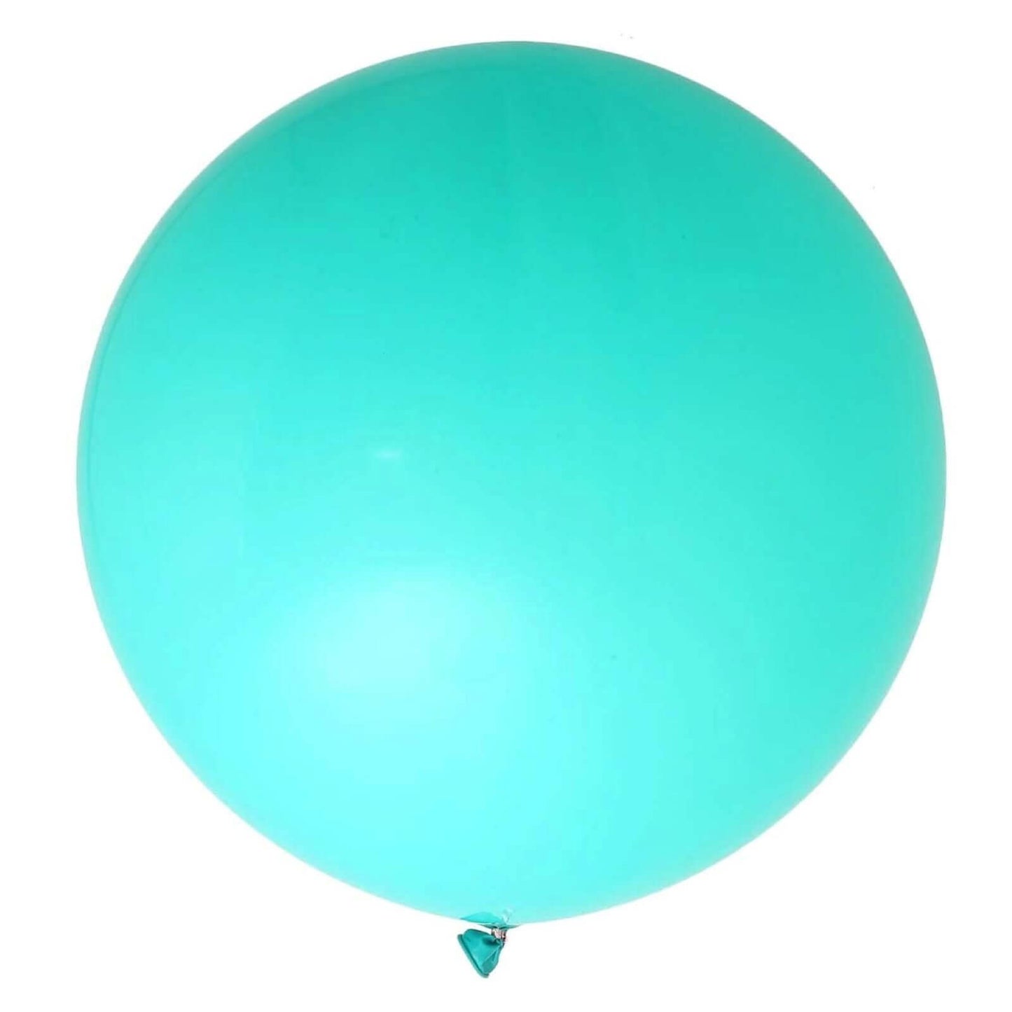 2 Pack 32" Large Balloons Helium or Air Latex Balloons Turquoise - Linen Luxes