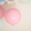 2 Pack 32" Large Matte Pastel Blush Helium or Air Latex Balloons - Linen Luxes