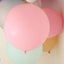 2 Pack 32" Large Matte Pastel Blush Helium or Air Latex Balloons - Linen Luxes