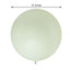 2 Pack 32" Large Matte Pastel Mint Helium Air Premium Latex Balloons - Linen Luxes