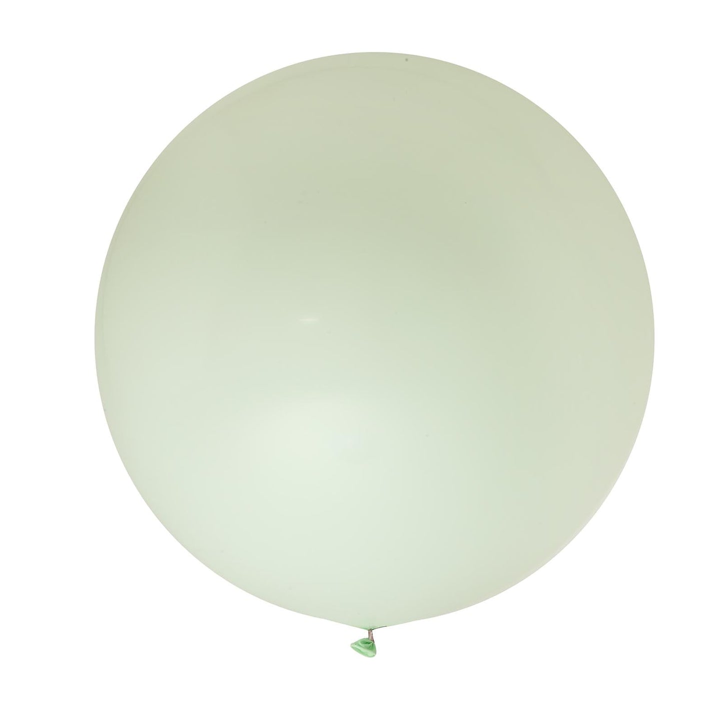 2 Pack 32" Large Matte Pastel Mint Helium Air Premium Latex Balloons - Linen Luxes