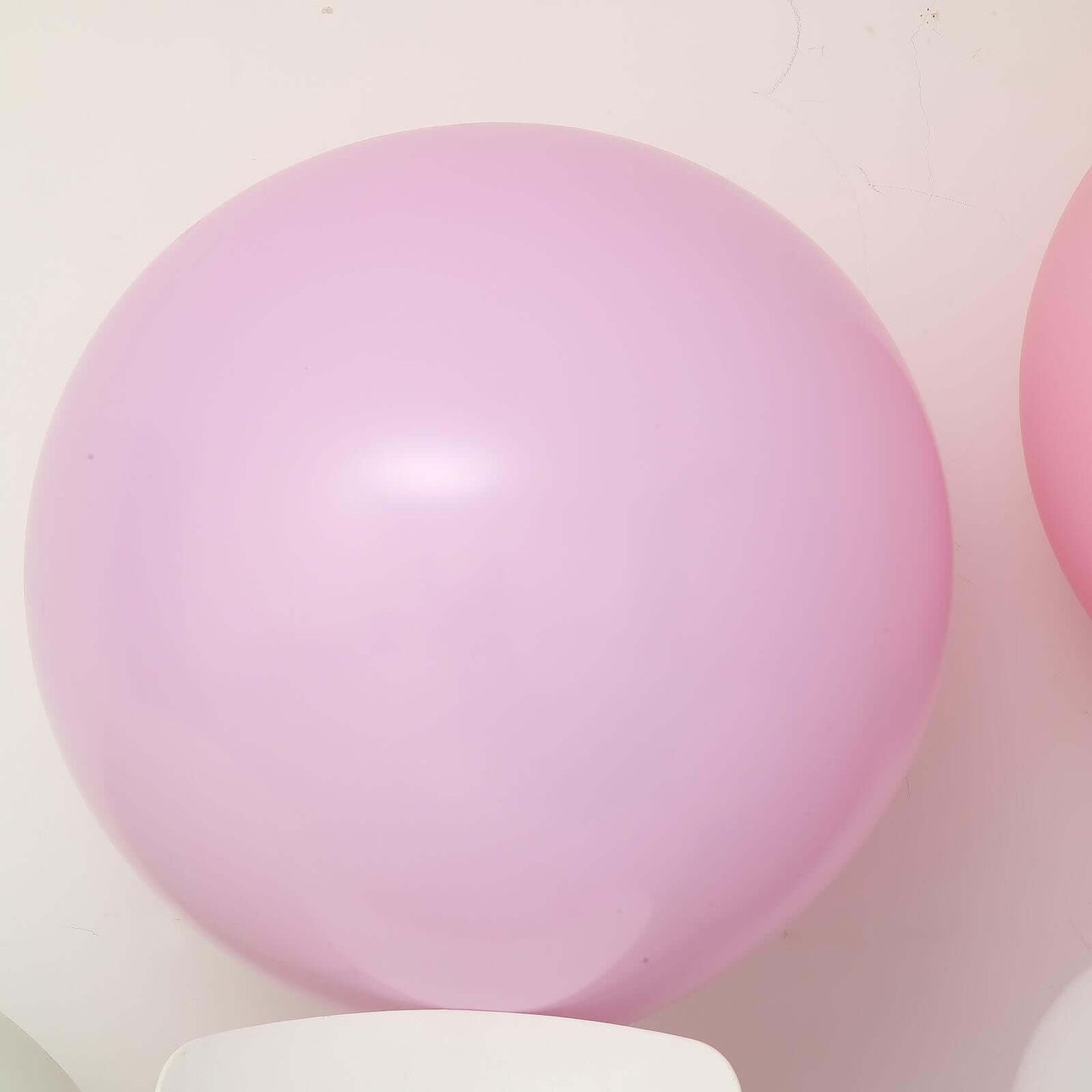 2 Pack 32" Large Matte Pastel Pink Helium Air Premium Latex Balloons - Linen Luxes