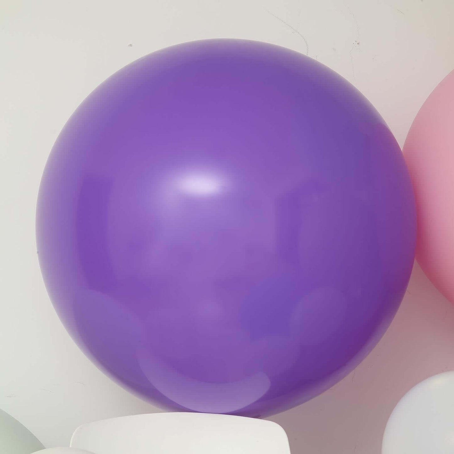 2 Pack 32" Large Matte Purple Helium or Air Premium Latex Balloons - Linen Luxes