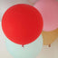 2 Pack 32" Large Matte Red Helium or Air Premium Latex Balloons - Linen Luxes