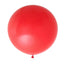 2 Pack 32" Large Matte Red Helium or Air Premium Latex Balloons - Linen Luxes
