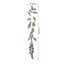 2 Pack 6ft Green Artificial Honey Locust Leaf Garland, Flexible Vine - Linen Luxes