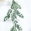 2 Pack 6ft Green Artificial Honey Locust Leaf Garland, Flexible Vine - Linen Luxes