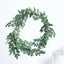 2 Pack 6ft Green Artificial Honey Locust Leaf Garland, Flexible Vine - Linen Luxes