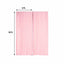 2 Pack Blush Scuba Polyester Event Curtain Drapes, Durable Flame Resistant Backdrop Event Panels Wrinkle Free with Rod Pockets - 10ftx10ft - Linen Luxes