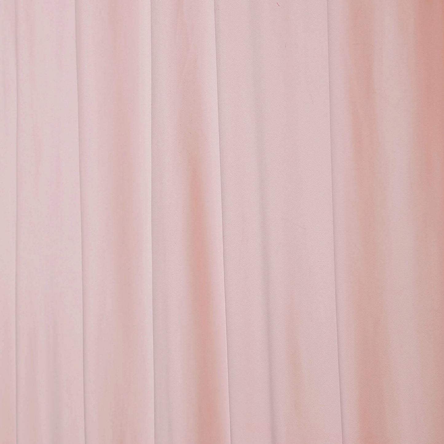 2 Pack Blush Scuba Polyester Event Curtain Drapes, Durable Flame Resistant Backdrop Event Panels Wrinkle Free with Rod Pockets - 10ftx10ft - Linen Luxes