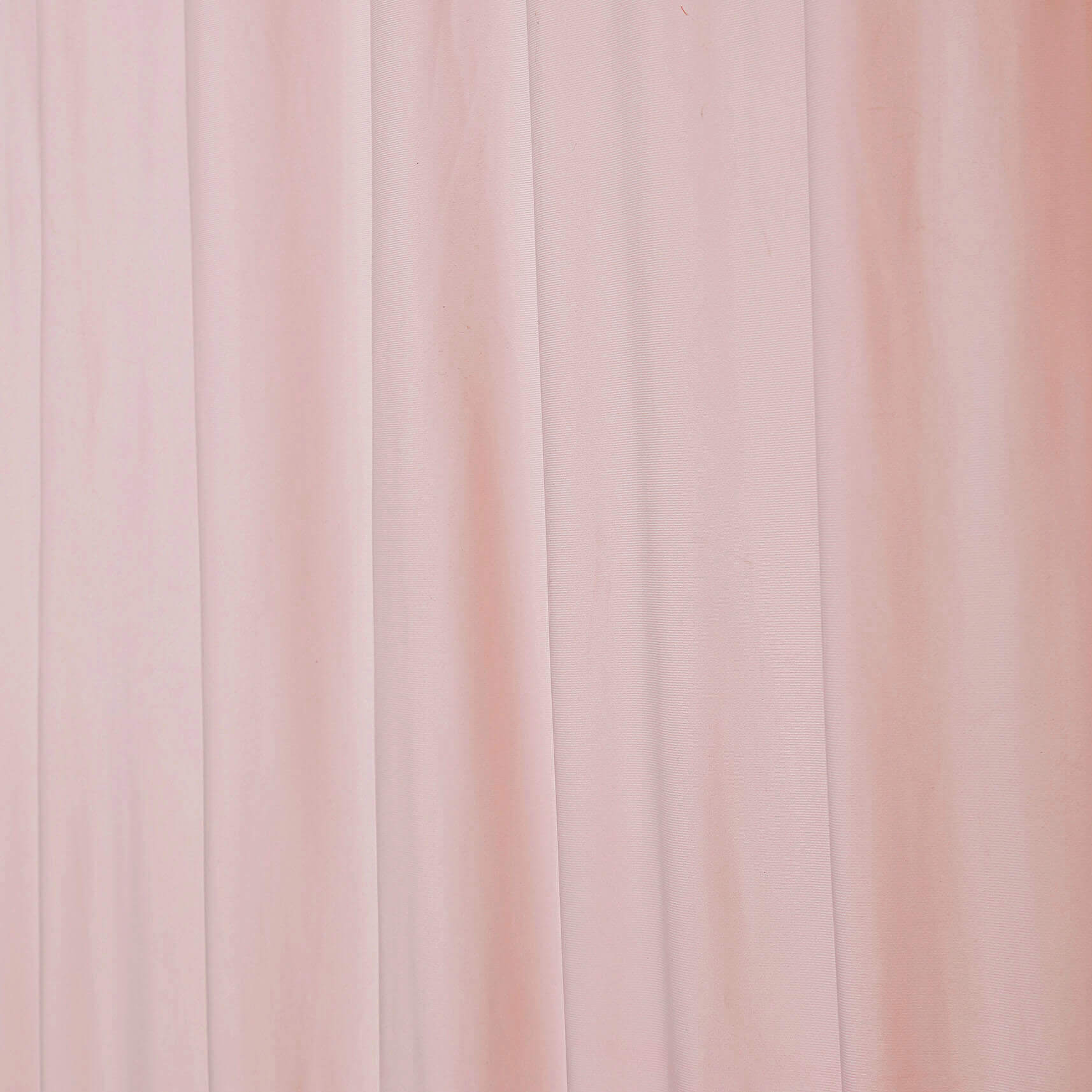 2 Pack Blush Scuba Polyester Event Curtain Drapes, Durable Flame Resistant Backdrop Event Panels Wrinkle Free with Rod Pockets - 10ftx10ft - Linen Luxes