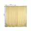 2 Pack Champagne Sheer Chiffon Event Curtain Drapes, Durable Flame Resistant Organza Backdrop Event Panels With Rod Pockets - 10ftx10ft - Linen Luxes