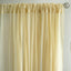 2 Pack Champagne Sheer Chiffon Event Curtain Drapes, Durable Flame Resistant Organza Backdrop Event Panels With Rod Pockets - 10ftx10ft - Linen Luxes