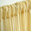 2 Pack Champagne Sheer Chiffon Event Curtain Drapes, Durable Flame Resistant Organza Backdrop Event Panels With Rod Pockets - 10ftx10ft - Linen Luxes