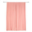 2 Pack Dusty Rose Scuba Polyester Event Curtain Drapes, Durable Flame Resistant Backdrop Event Panels Wrinkle Free with Rod Pockets - 10ftx10ft - Linen Luxes