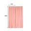 2 Pack Dusty Rose Scuba Polyester Event Curtain Drapes, Durable Flame Resistant Backdrop Event Panels Wrinkle Free with Rod Pockets - 10ftx10ft - Linen Luxes