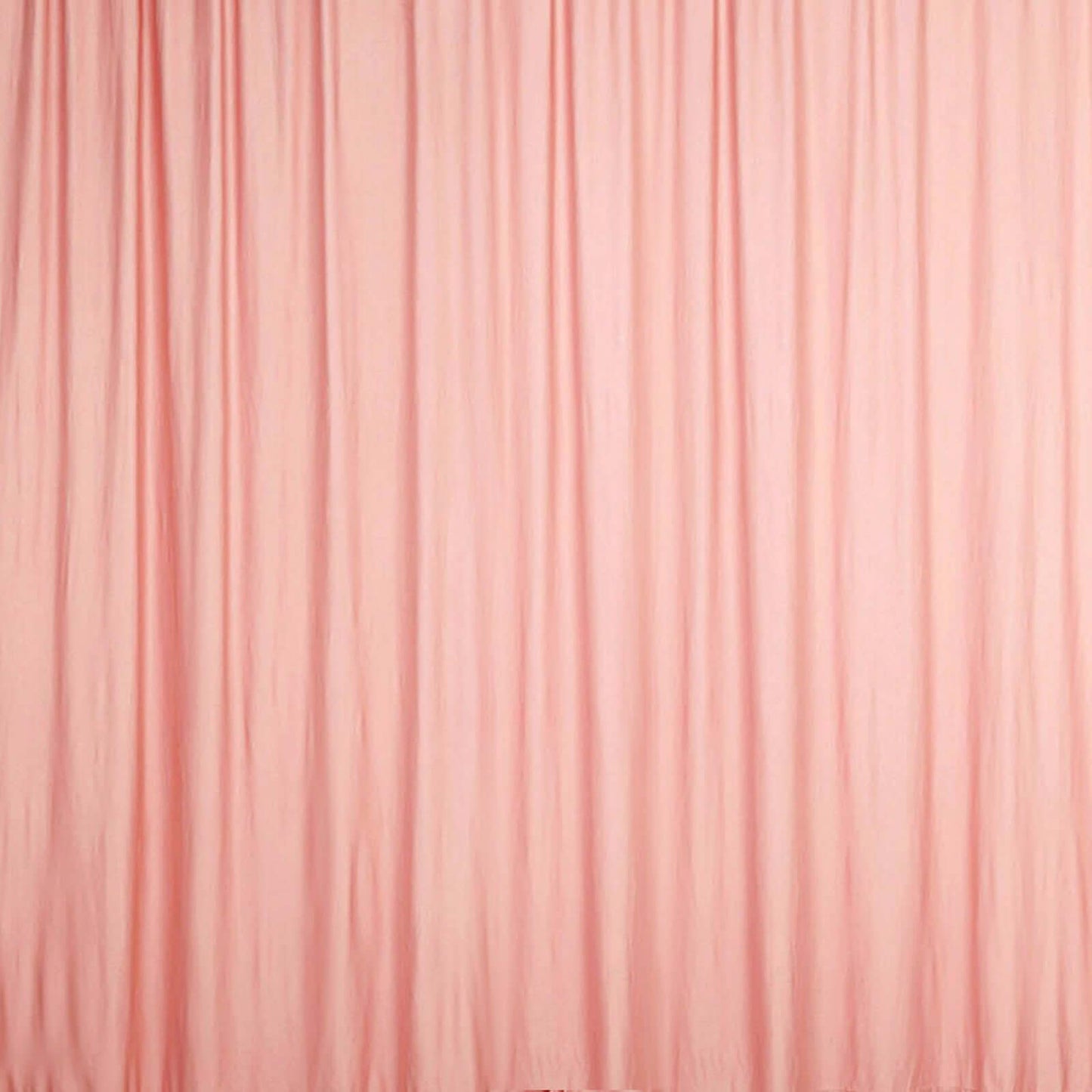 2 Pack Dusty Rose Scuba Polyester Event Curtain Drapes, Durable Flame Resistant Backdrop Event Panels Wrinkle Free with Rod Pockets - 10ftx10ft - Linen Luxes