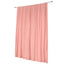 2 Pack Dusty Rose Scuba Polyester Event Curtain Drapes, Durable Flame Resistant Backdrop Event Panels Wrinkle Free with Rod Pockets - 10ftx10ft - Linen Luxes