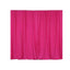2 Pack Fuchsia Scuba Polyester Event Curtain Drapes, Durable Flame Resistant Backdrop Event Panels Wrinkle Free with Rod Pockets - 10ftx10ft - Linen Luxes