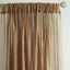 2 Pack Gold Sheer Chiffon Event Curtain Drapes, Durable Flame Resistant Organza Backdrop Event Panels With Rod Pockets - 10ftx10ft - Linen Luxes