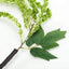 2 Pack Green Artificial Amaranthus Flower Stem Spray and Ivy Leaves 32" - Linen Luxes