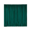 2 Pack Hunter Emerald Green Scuba Polyester Event Curtain Drapes, Durable Flame Resistant Backdrop Event Panels Wrinkle Free with Rod Pockets - 10ftx10ft - Linen Luxes