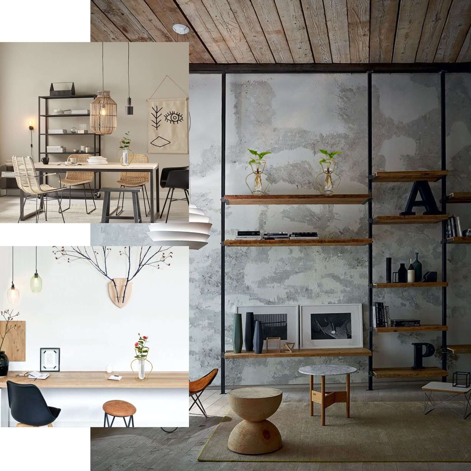 2 - Pack Mini Wedding Centerpieces Gold Metal Frame Triangular Geometric Design - Test Tube Bud Vases 6" - Linen Luxes