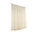 2 Pack Natural Sheer Chiffon Event Curtain Drapes, Durable Flame Resistant Organza Backdrop Event Panels With Rod Pockets - 10ftx10ft - Linen Luxes