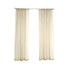 2 Pack Natural Sheer Chiffon Event Curtain Drapes, Durable Flame Resistant Organza Backdrop Event Panels With Rod Pockets - 10ftx10ft - Linen Luxes