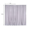 2 Pack Silver Scuba Polyester Event Curtain Drapes, Durable Flame Resistant Backdrop Event Panels Wrinkle Free with Rod Pockets - 10ftx10ft - Linen Luxes