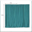 2 Pack Turquoise Scuba Polyester Event Curtain Drapes, Durable Flame Resistant Backdrop Event Panels Wrinkle Free with Rod Pockets - 10ftx10ft - Linen Luxes
