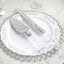 2 Set Knife and Server Stainless Steel with Clear Acrylic Handle - Party Favors with Gift Box 10" & 12" - Linen Luxes