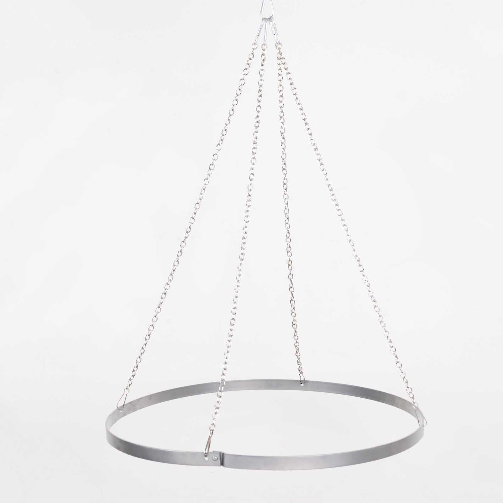 20" 4 Panel Hanging Ceiling Drapery Hoop Hardware and FREE Tool Kit - Linen Luxes