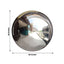 Gazing Globe Mirror Ball Reflective Hollow Stainless Steel Silver Sphere - Decorative Garden Accent Piece 20"