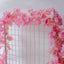 20 LED Garland Fairy String Lights Cherry Blossom Design Pink Warm White - Battery Operated Party DÃ©cor 6ft