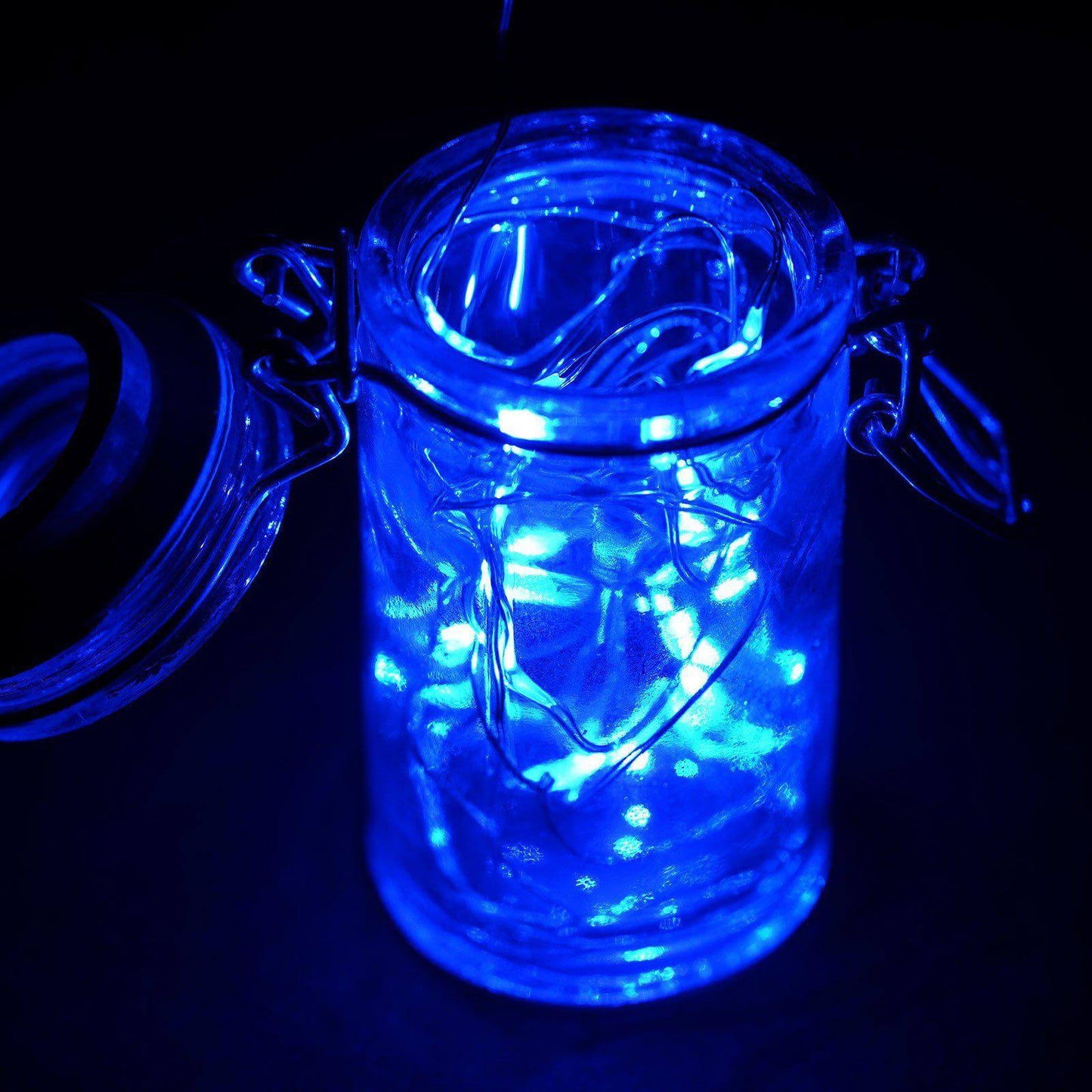 20 LED Micro Fairy String Lights Starry Bright Design Light Blue - Battery Operated Party Accent 90" - Linen Luxes
