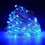 20 LED Micro Fairy String Lights Starry Bright Design Light Blue - Battery Operated Party Accent 90" - Linen Luxes