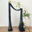 20ft Navy Blue Gauze Cheesecloth Fabric Wedding Arch Drapery, Window Scarf Valance, Boho Decor Arbor Curtain Panel