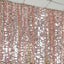20ftx10ft Blush Big Payette Sequin Event Curtain Drapes, Backdrop Event Panel - Linen Luxes