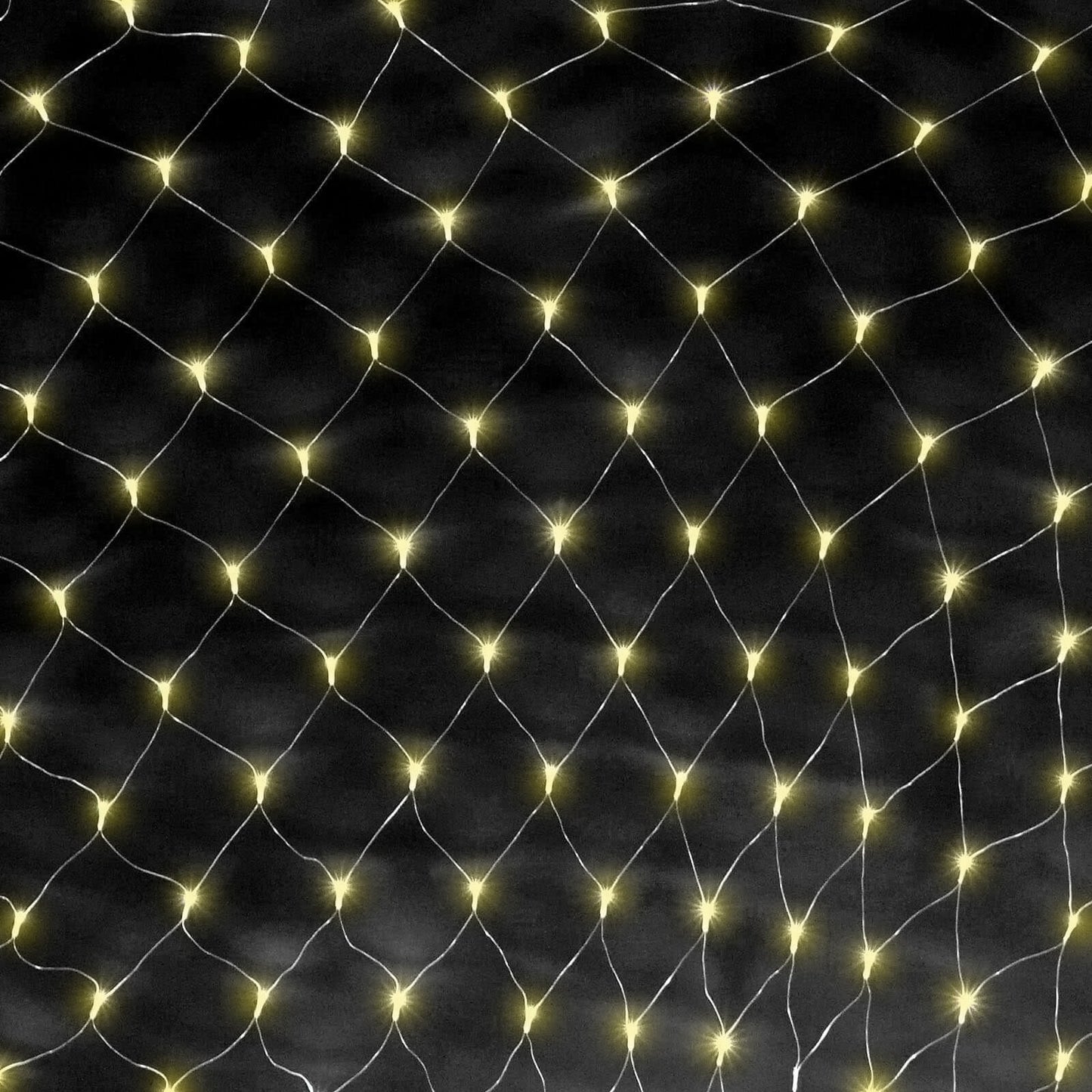 20ftx10ft Clear 600 LED Fish Net Lights, Fairy String Lights With 8 Modes - Linen Luxes