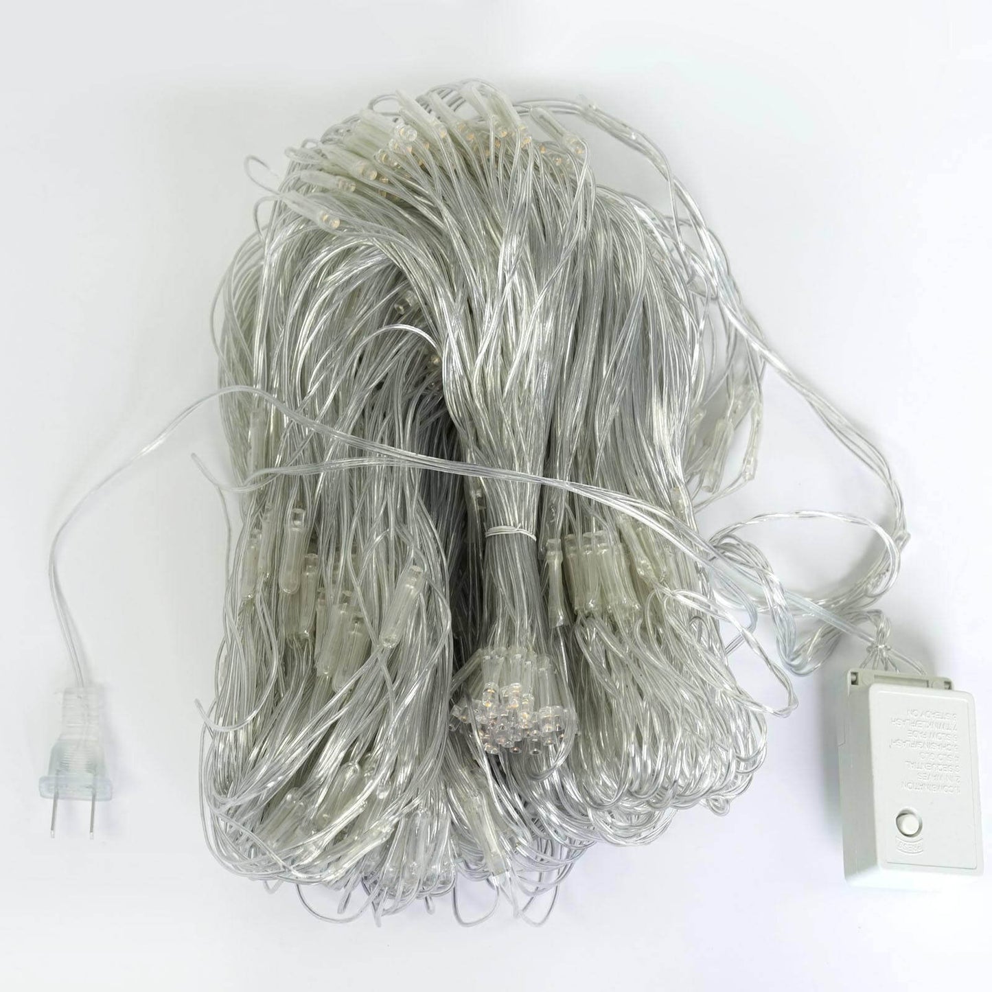 20ftx10ft Clear 600 LED Fish Net Lights, Fairy String Lights With 8 Modes - Linen Luxes