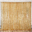 20ftx10ft Gold Big Payette Sequin Event Curtain Drapes, Backdrop Event Panel - Linen Luxes