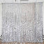 20ftx10ft Silver Big Payette Sequin Event Curtain Drapes, Backdrop Event Panel - Linen Luxes